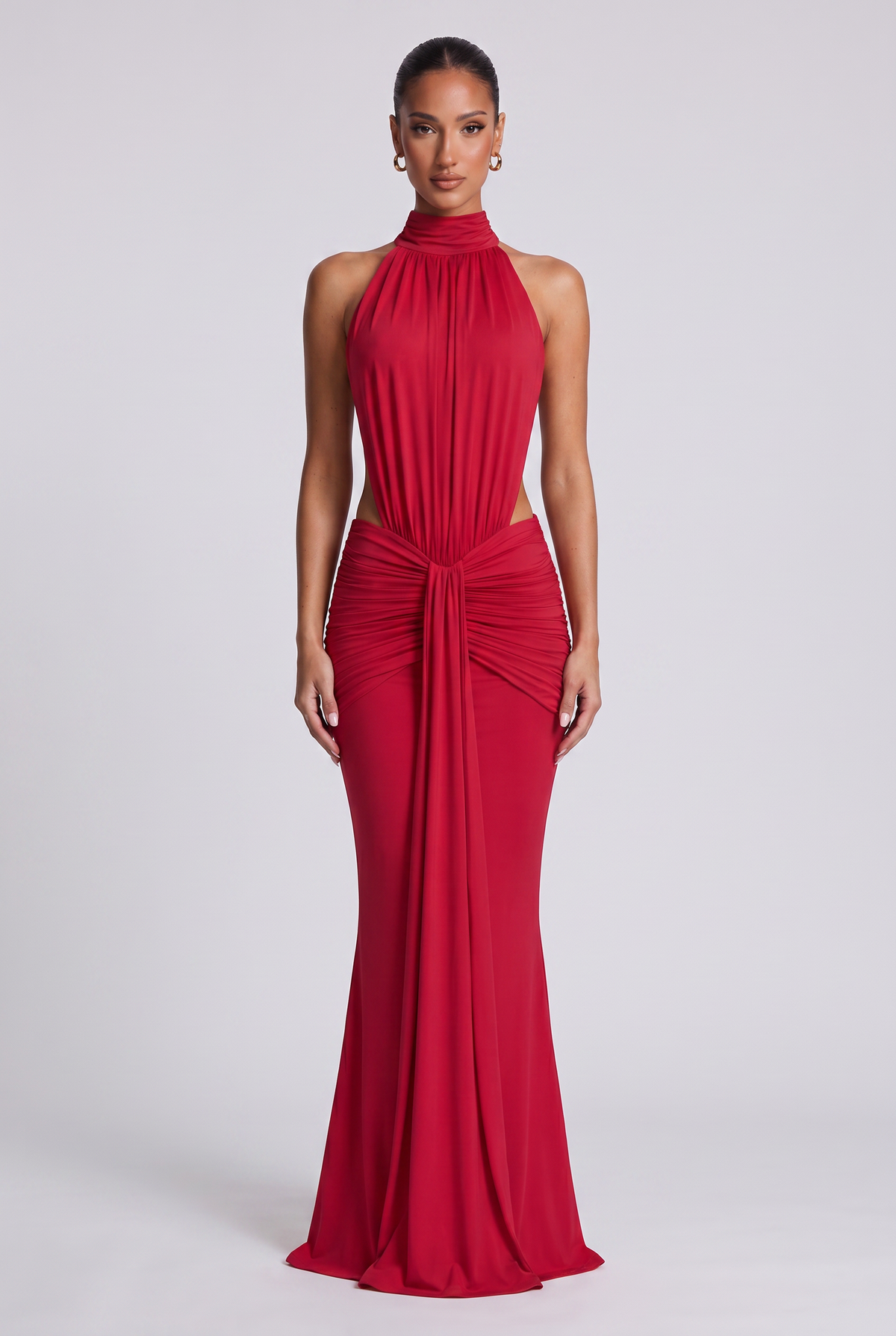 Vestido largo Thekla - Rojo