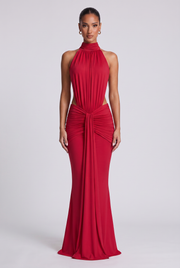 Vestido largo Thekla - Rojo